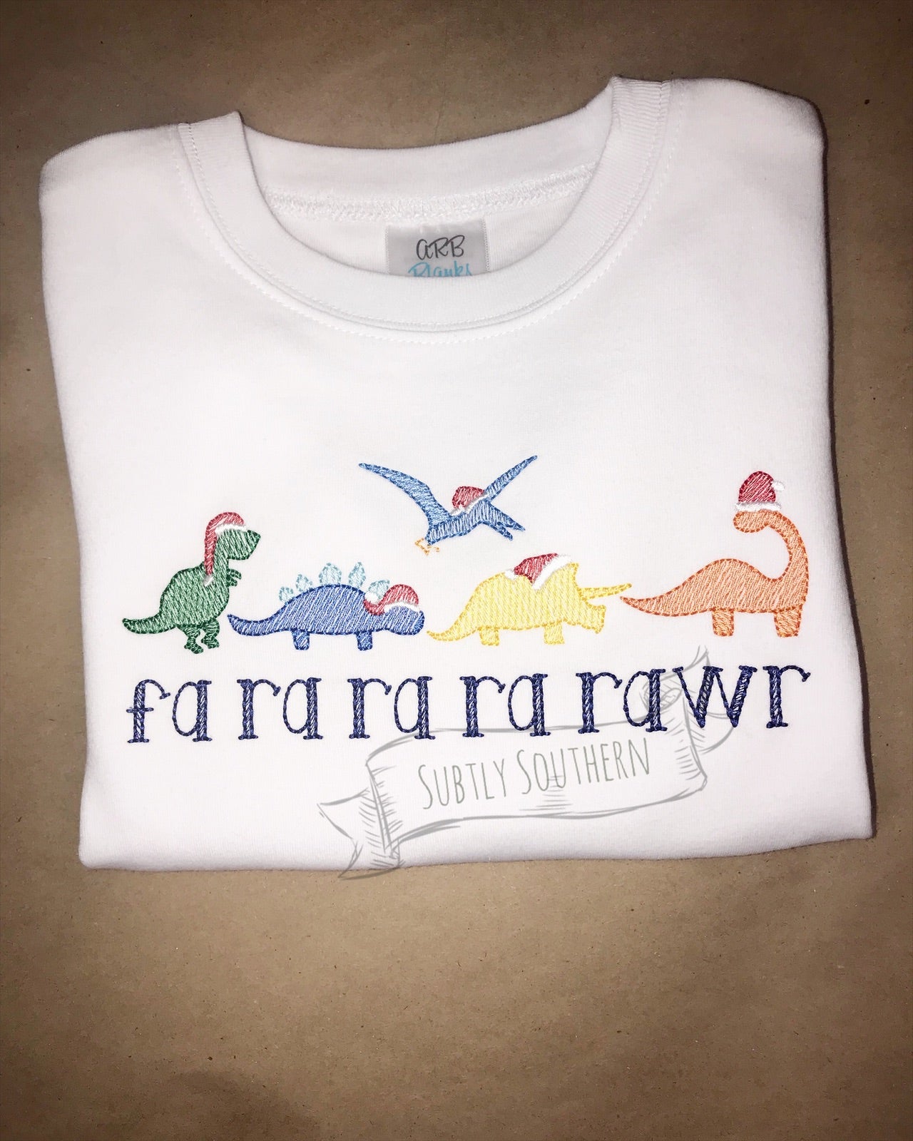 Dinosaur Christmas Party Shirt