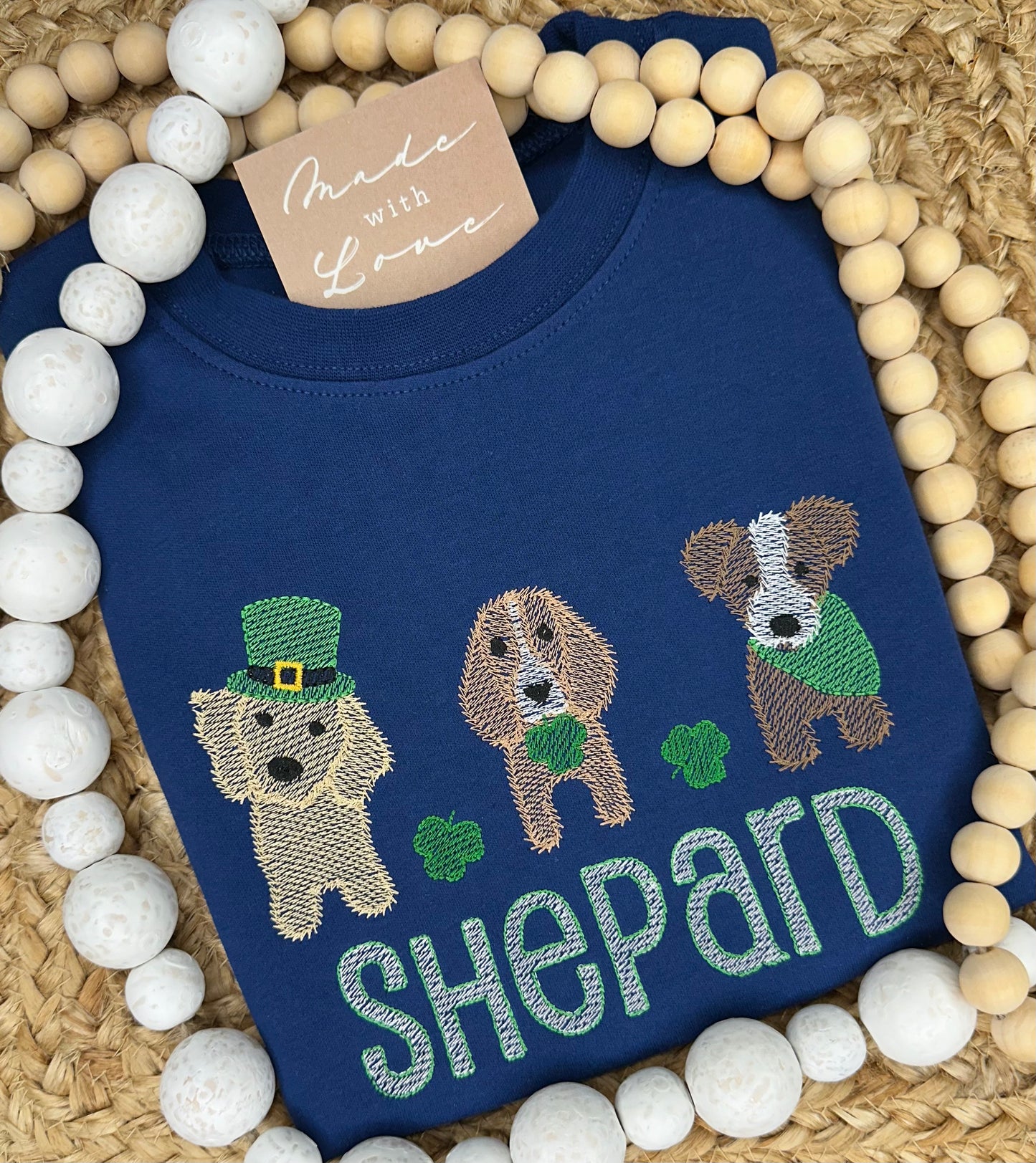 St. Patrick's Day Puppy Trio Shirt