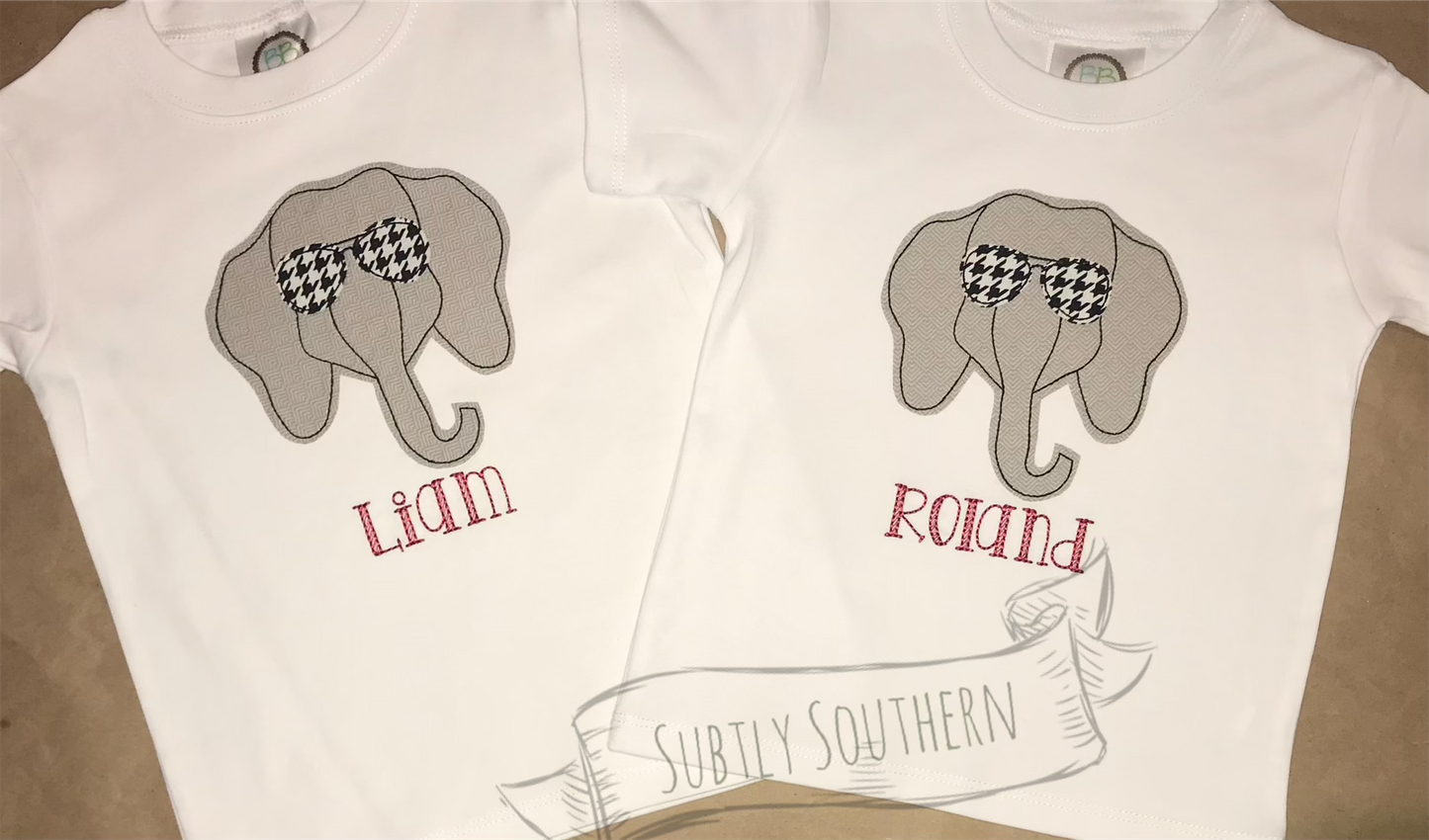 Cool Elephant with Sunglasses Shirt