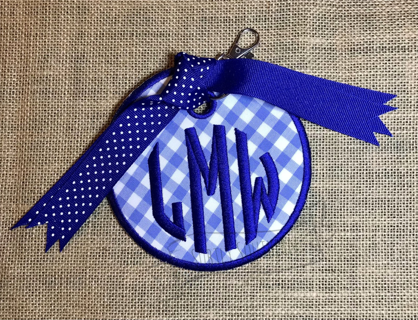 Large Personalized Bag Tag