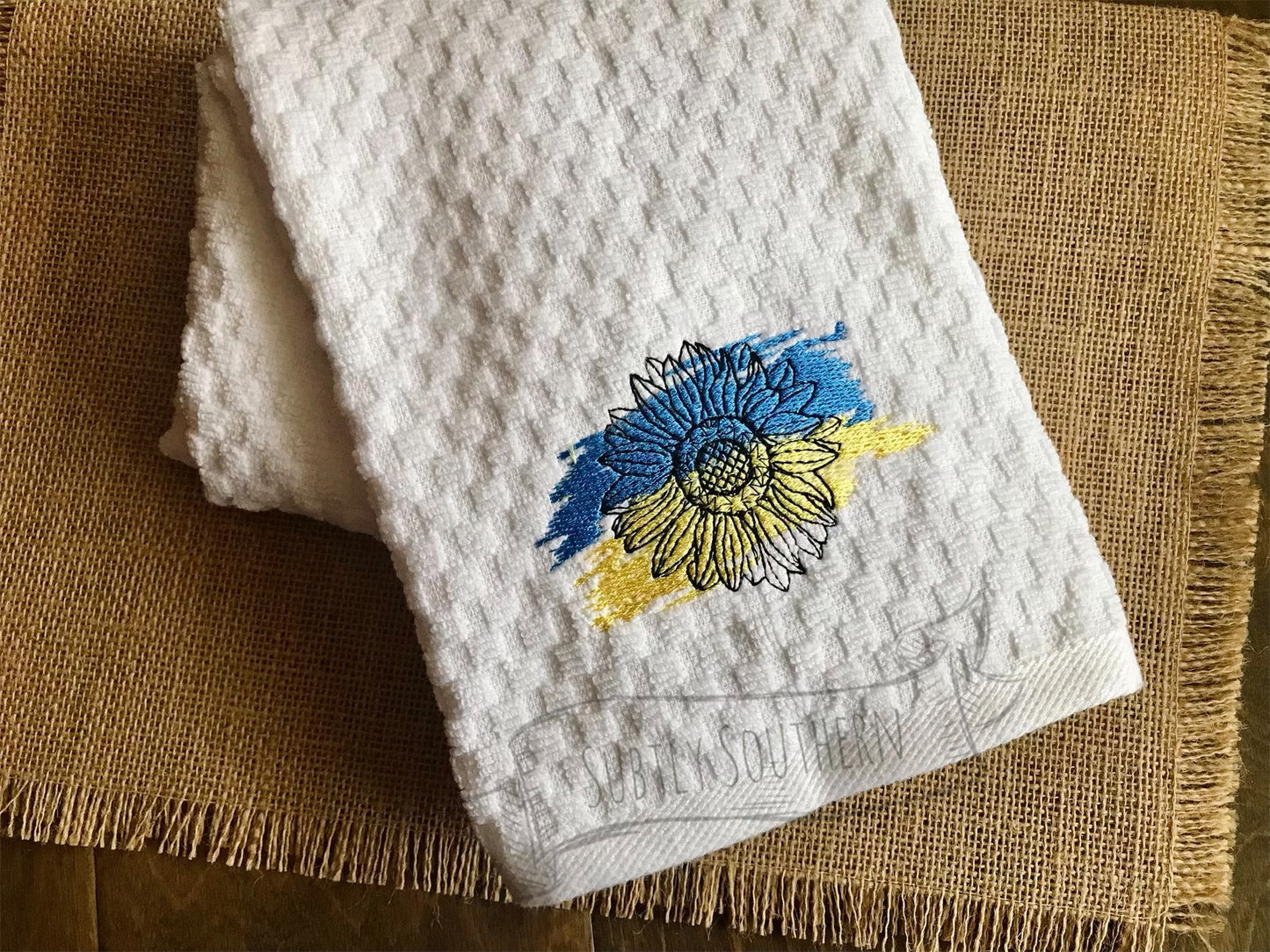 Ukraine Sunflower Towel