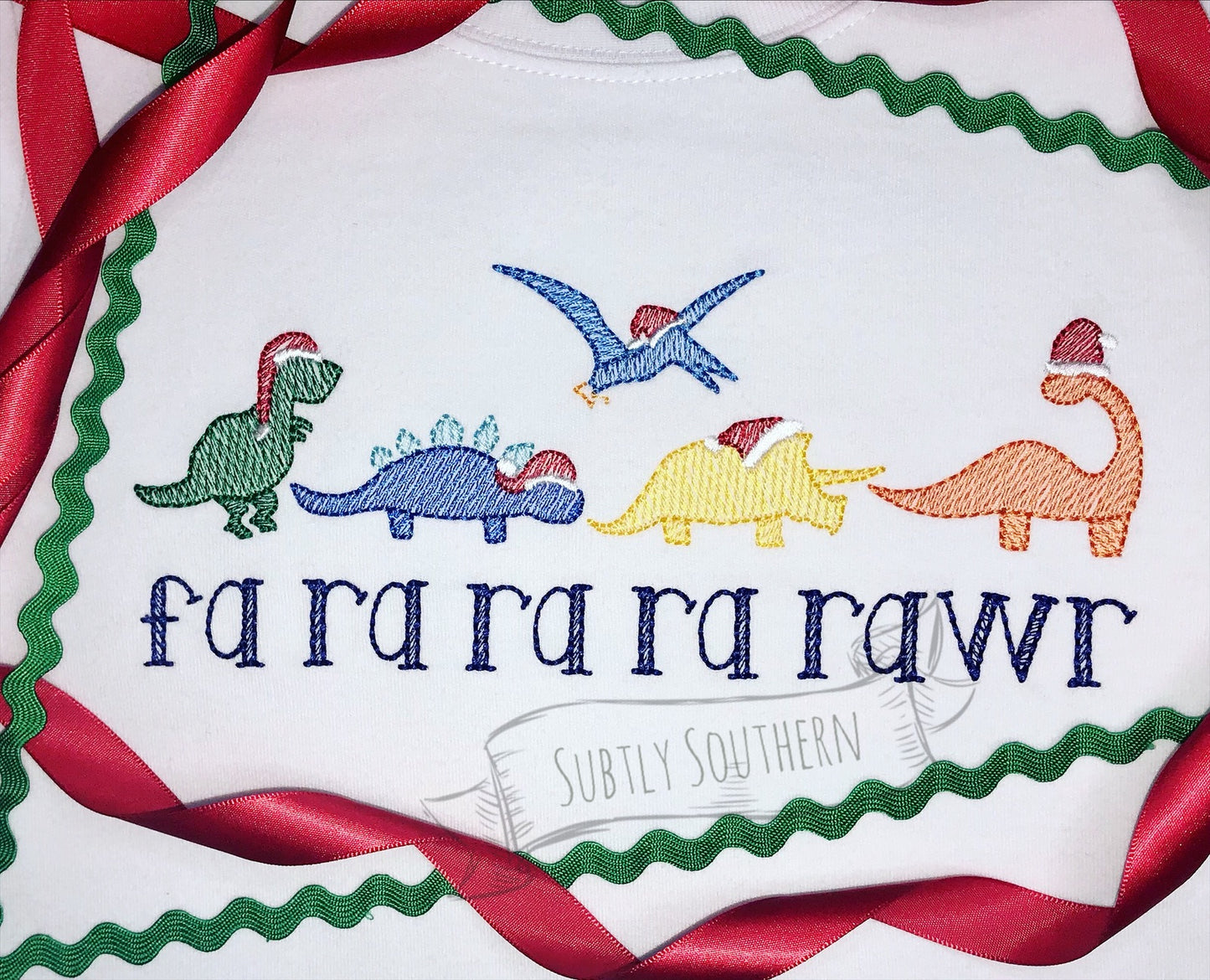 Dinosaur Christmas Party Shirt