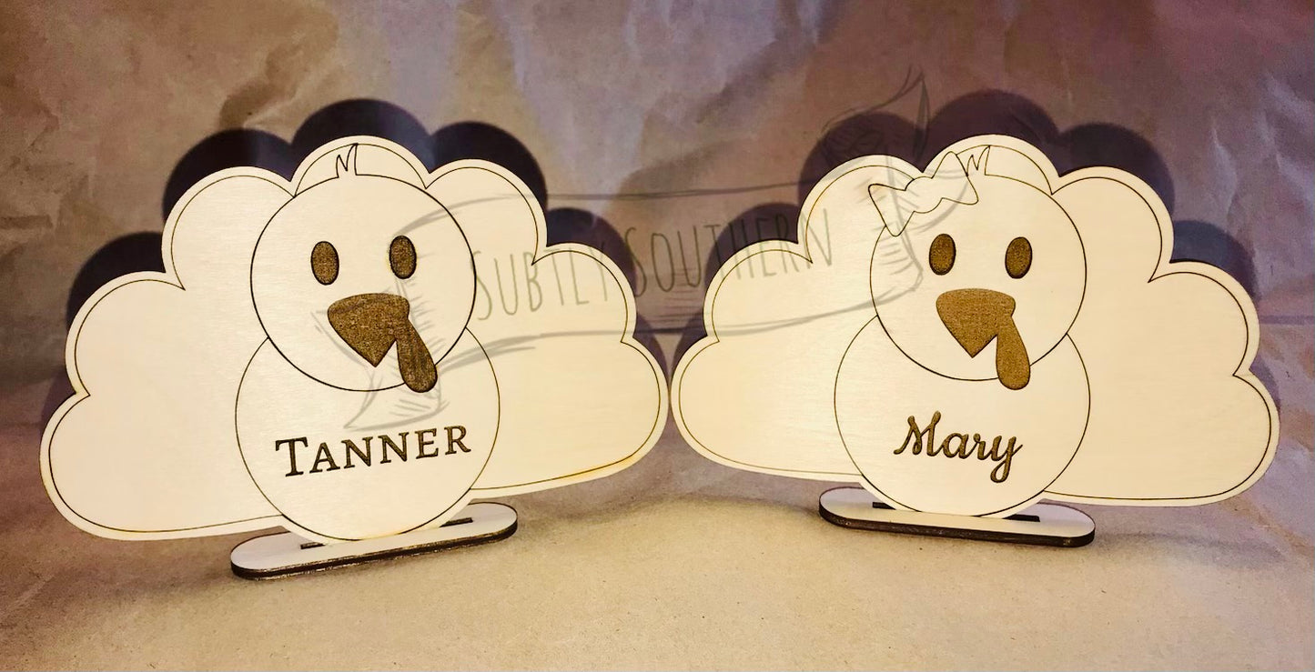 Personalized Turkey Paint Kit