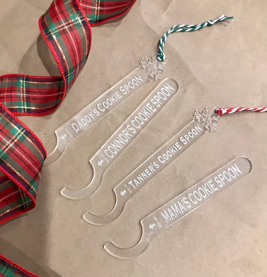 Personalized Cookie Spoons & Ornaments