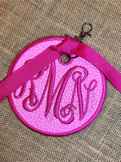 Large Personalized Bag Tag