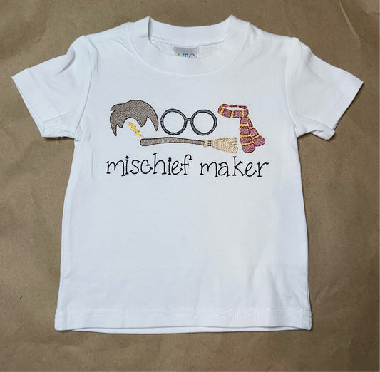 Ready to ship! Size 12m - Mischief Maker Shirt