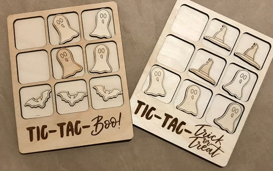 Halloween Tic Tac Toe Board